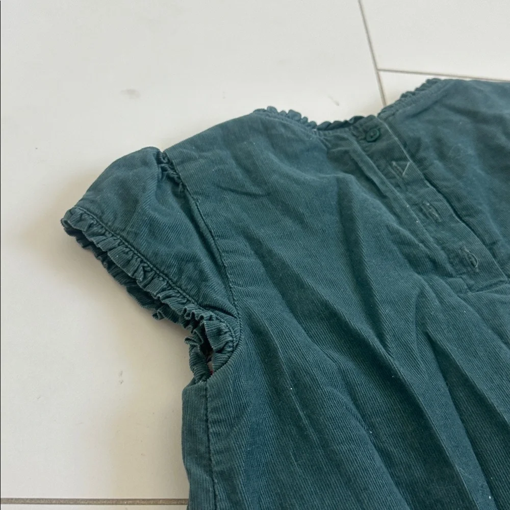 Mini Boden corduroy blue Kids Dress 7/8